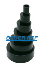 Plastová redukce černá pro čerpadla Micro/Mini/Maxi Blue