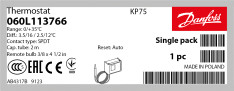 Danfoss termostat KP 75 - 060L113766